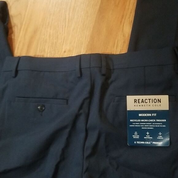 Reaction Kenneth Cole pants 34w x 34L new with tags - Picture 11 of 14